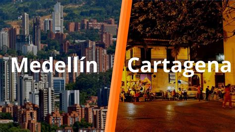 cartagena colombia vs medellin colombia